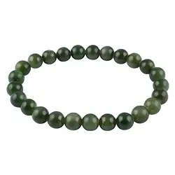 0611650108 Bracelet, Néphrite, 08mm perles rondes | Marco Schreier