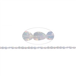 0612000101 Strang Trommelsteine, Opal (Welo-Opal), 05-08  x 07-09mm (50cm) | Marco Schreier