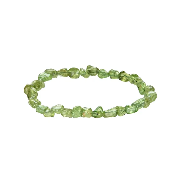 Pulsera, Peridoto, pepitas 06-08mm | Marco Schreier