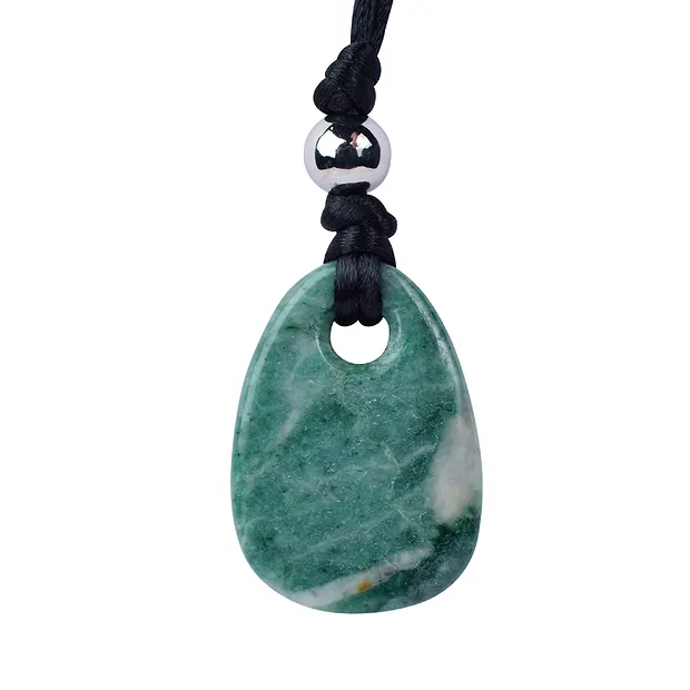 Prase pendant "Serenity and balance" | wholesaler gems, healing stones & jewelry