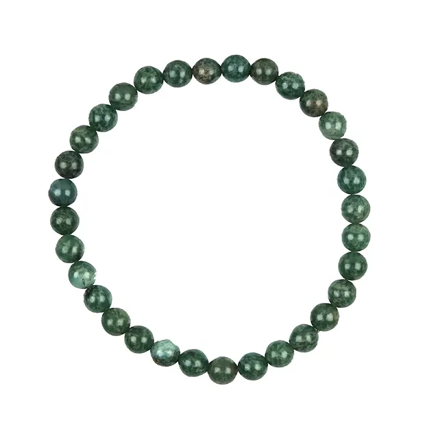 Pulsera, Prasem, cuentas de 06 mm | Marco Schreier
