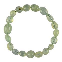 0612350020 Bracelet, prehnite, 10 - 12mm nuggets | wholesale gems, healing stones & jewelry