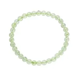 0612350106 Bracciale, prehnite, perline da 06 mm | grossista gemme e pietre curative