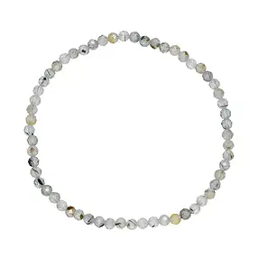 Armband, Prehnit, 03mm Kugeln, facettiert, 19cm | Marco Schreier