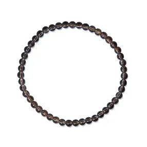 Armband, Rauchquarz, 04mm Kugeln | Großhändler Edelsteine, Heilsteine & Schmuck