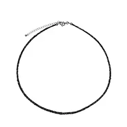 0613019300 Collar Alejandrita, botón (2 - 4mm), rodinado, cadena de extensión | Marco Schreier