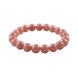 0613050108 Bracelet, Rhodochrosite (extra), 08 - 09mm beads | Marco Schreier