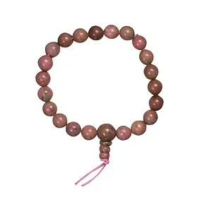 Bracciale del potere in rodonite | Gemme Schreier, pietre curative e gioielli
