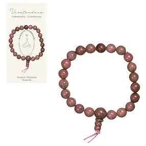 Bracciale del potere in rodonite | Gemme Schreier, pietre curative e gioielli