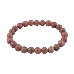 0613150108 Pulsera, Rodonita, 08mm cuentas | piedras preciosas, piedras curativas y joyería