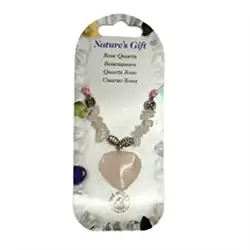 0613318001 Collar corazón, Cuarzo rosa, para soporte de suelo | Marco Schreier