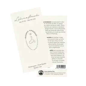 Bracciale del potere al quarzo rosa | Gemme Schreier, pietre curative e gioielli