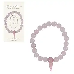 0613350001 Bracciale del potere al quarzo rosa | Gemme Schreier, pietre curative e gioielli