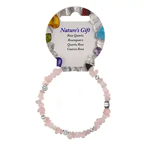 Pulsera de plata, Cuarzo rosa | piedras preciosas, piedras curativas y joyería