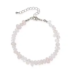 0613350038 Bracciale Baroque Classic, Quarzo rosa | grossista gemme e pietre curative