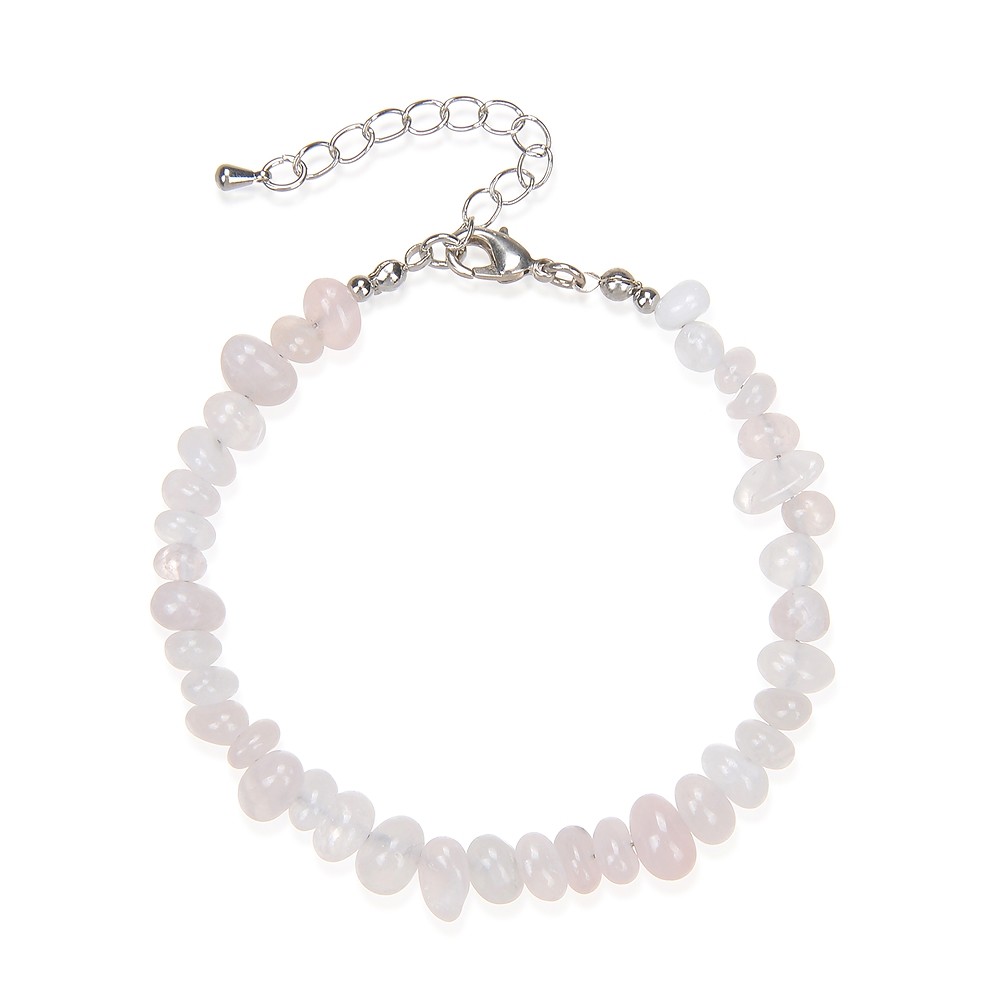 Bracciale Baroque Classic, Quarzo rosa | grossista gemme e pietre curative