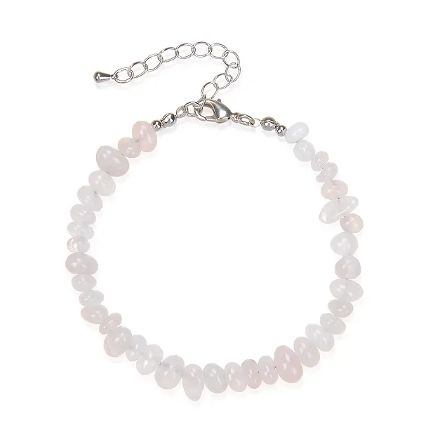 Armband Barock Classic, Rosenquarz | Großhandel Edelsteine, Heilsteine & Schmuck