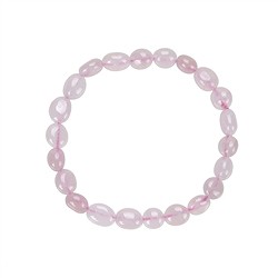 0613350079 Pulsera, Cuarzo rosa, pepitas 06-08mm | Marco Schreier