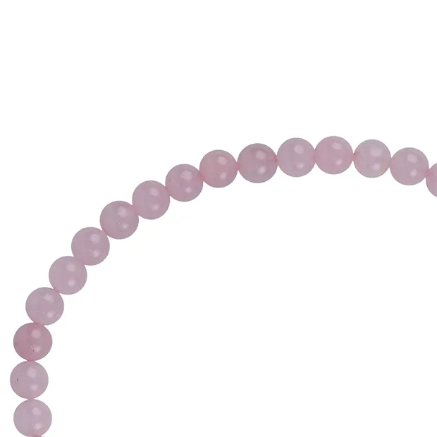 Pulsera, Cuarzo rosa, 04mm cuentas | Marco Schreier