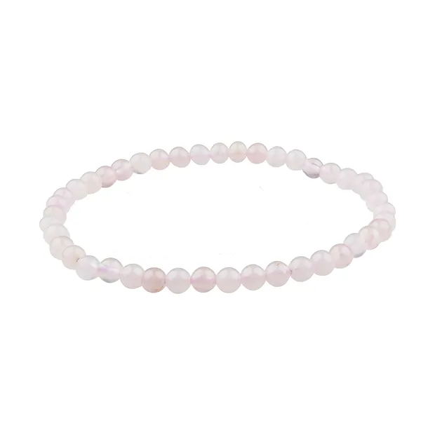 Bracelet en perles rondes, Quartz rose, 04mm de boules | Marco Schreier
