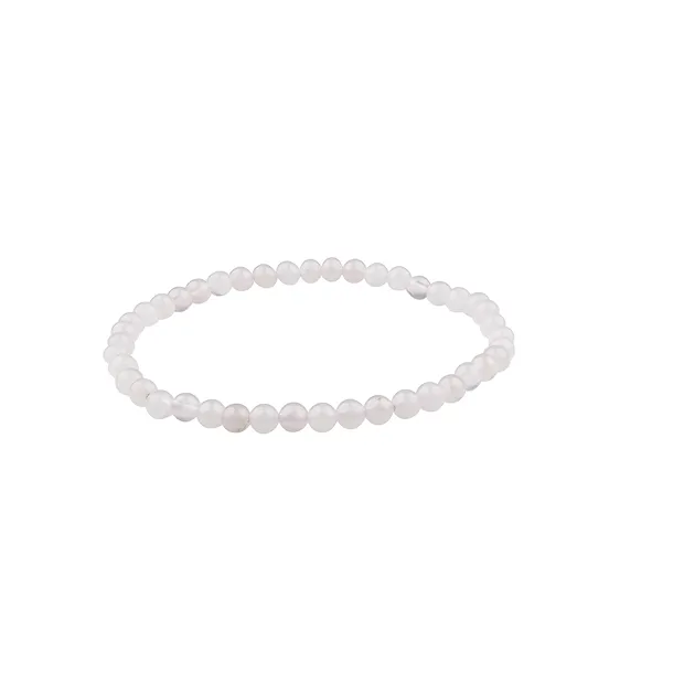 Bracelet en perles rondes, Quartz rose, 04mm de boules | Marco Schreier