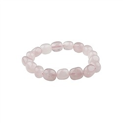 0613350108 Bracelet, Rose Quartz, 08mm beads | wholesaler gems, healing stones &amp; jewelry