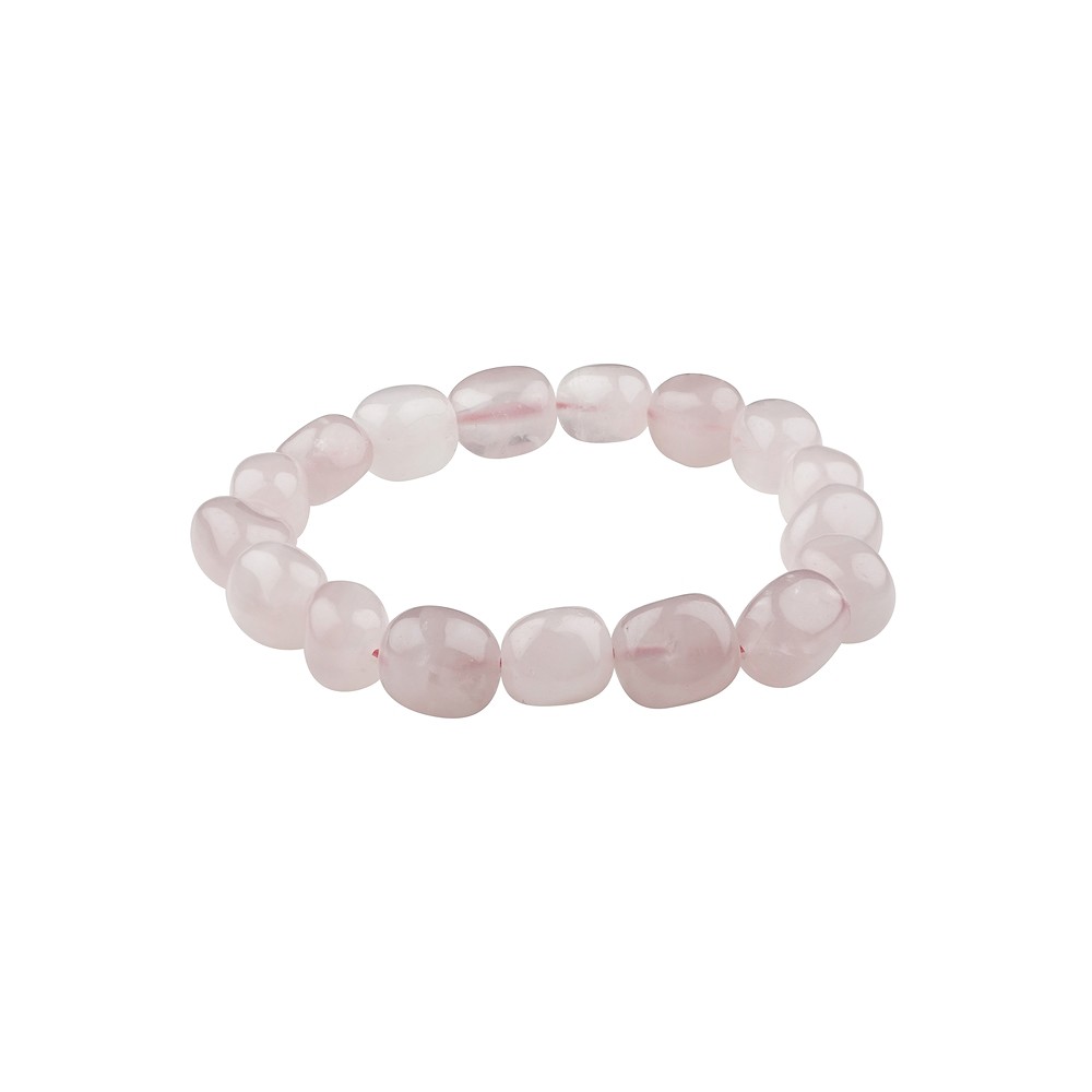 Bracelet en perles rondes, Quartz rose, 08mm boules | Marco Schreier