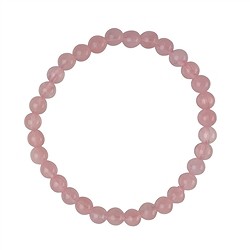 0613350132 Bracelet, Quartz rose extra, 06mm perles rondes  | Marco Schreier