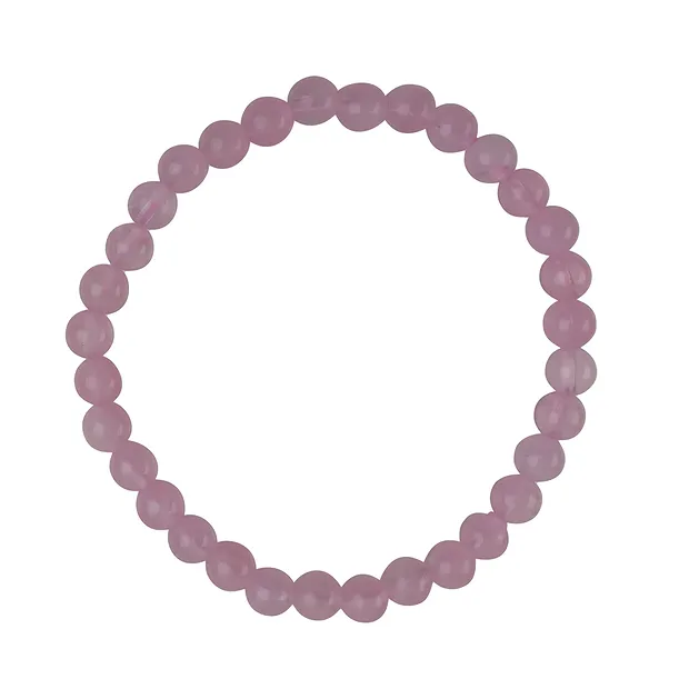 Bracelet, Quartz rose extra, 06mm perles rondes | Marco Schreier