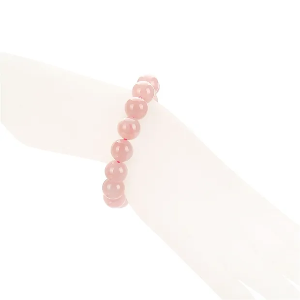 Armband, Rosenquarz (extra), 08mm Kugeln | GH Edelsteine, Heilsteine & Schmuck