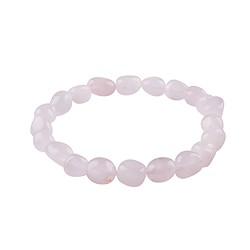 0613350180 Bracelet, Rose Quartz (extra), 08 - 10mm nuggets | Marco Schreier