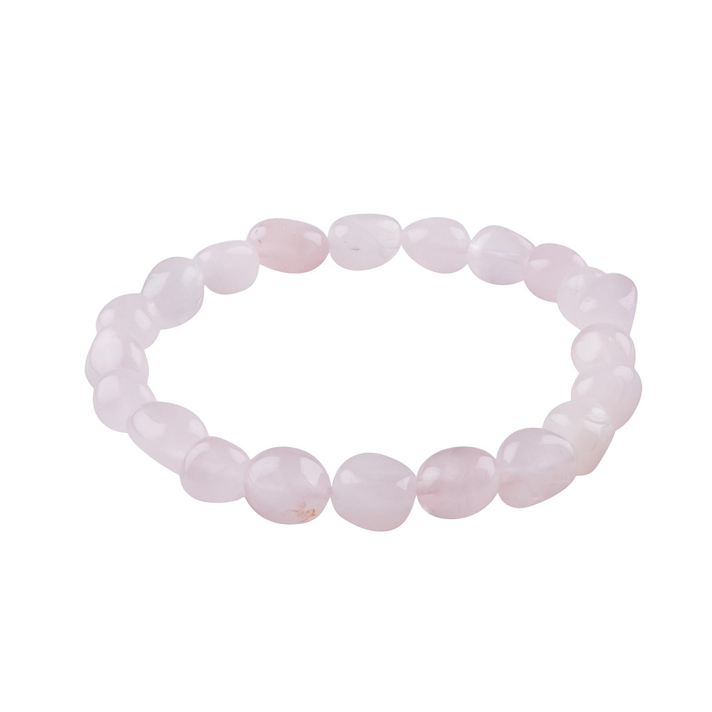 Bracelet, Rose Quartz (extra), 08 - 10mm nuggets | Marco Schreier