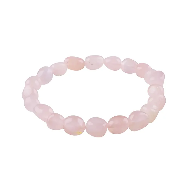 Bracelet, Rose Quartz (extra), 08 - 10mm nuggets | Marco Schreier