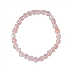 0613350181 Bracelet, Quartz rose extra, 06 - 08mm Nuggets | Marco Schreier
