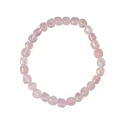 0613350181 Pulsera, Cuarzo rosa extra, 06 - 08mm pepitas | Marco Schreier