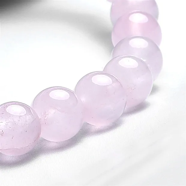 Armband, Rosenquarz, 06mm Kugeln, 15cm (für Kinder) | Marco Schreier