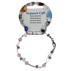 0613356001 Wire bracelet, Rose Quartz, beads 06mm, for floor stand | Marco Schreier