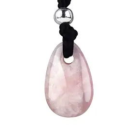 Pendentif pierre de force Quartz rose (empathie) | Marco Schreier