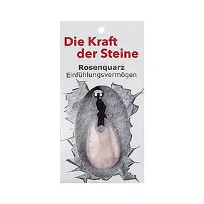 Pendentif pierre de force Quartz rose (empathie) | Marco Schreier
