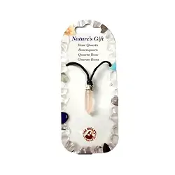 0613374001 Stift-Anhänger, Rosenquarz, für Bodenständer | Edelsteine, Heilsteine & Schmuck