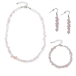 0613390005 Juego de joyería Barroco Clásico de Cuarzo rosa "Love | Marco Schreier