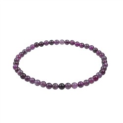 0613550104 Armband, Rubin, 04mm Kugeln | Mineralien-Handel Edelsteine, Heilsteine & Schmuck