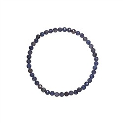 0613750231 Armband, Saphir, 03mm Kugeln, facettiert, 14cm (kurz) | Marco Schreier