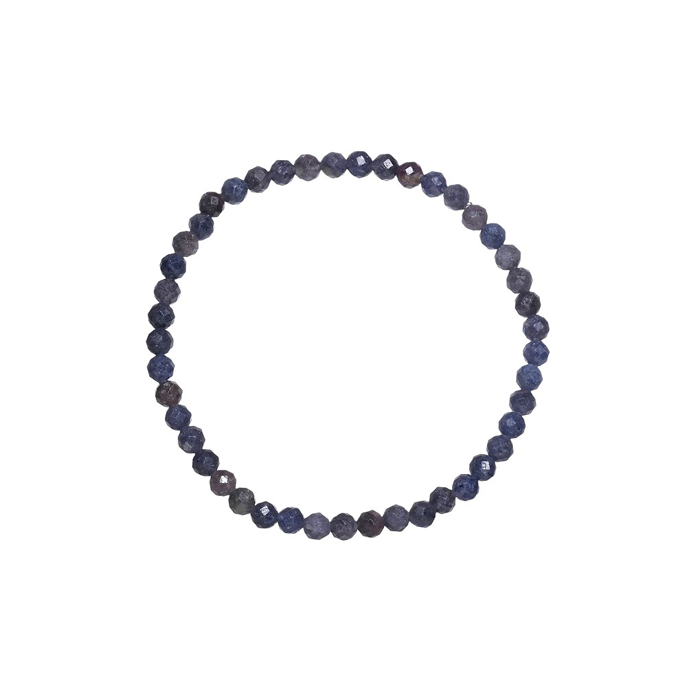 Bracelet, Sapphire, 03mm beads, faceted, 14cm (short) | Marco Schreier