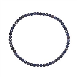 0613751031 Armband, Saphir, 03mm Kugeln, facettiert, 19cm | Marco Schreier