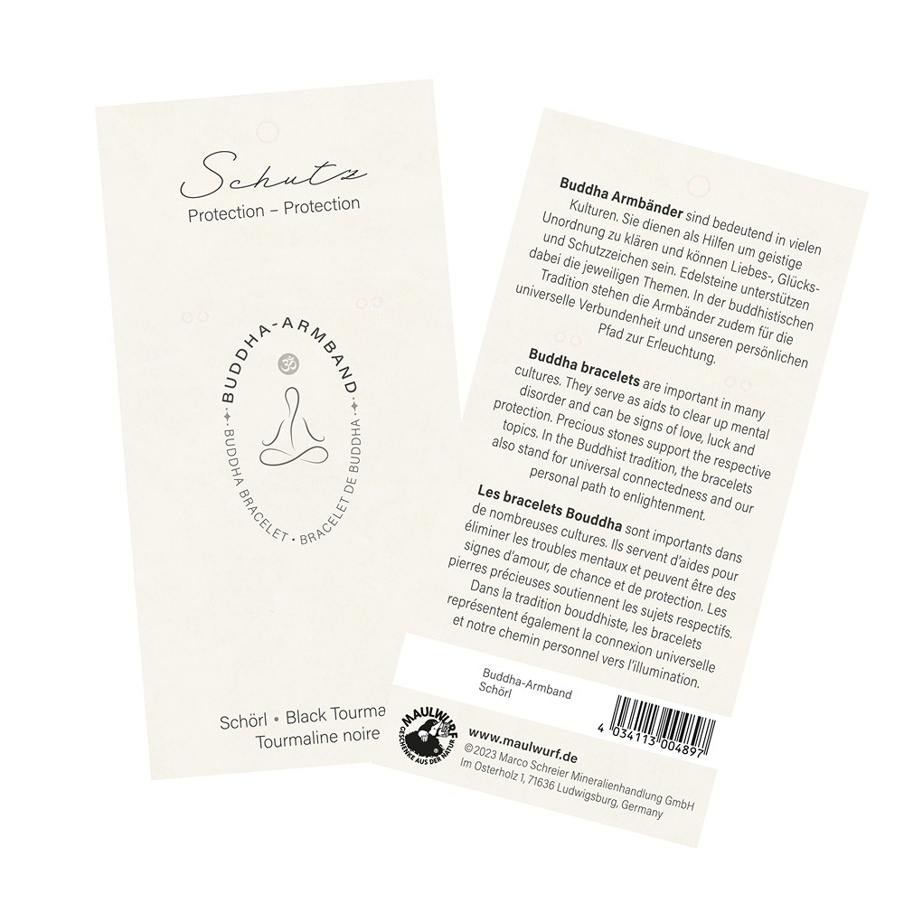 Pulsera Turmalina negra (estabilizada) | Marco Schreier