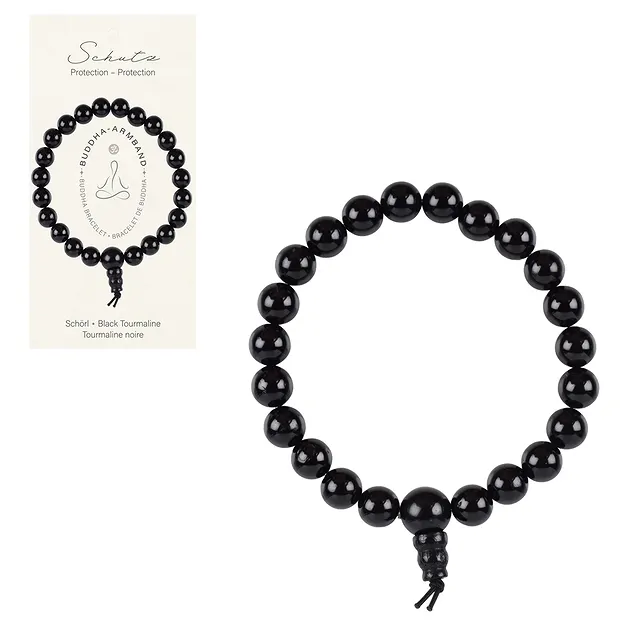 Kraftarmband Schörl (stab.) | Mineralien-Handel Edelsteine, Heilsteine & Schmuck