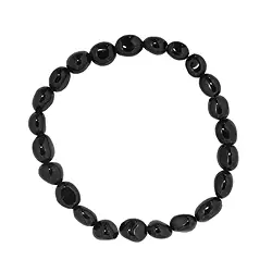 0613850020 Armband, Schörl (stab.), 08 - 10mm Nuggets | GH Edelsteine, Heilsteine & Schmuck