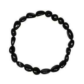 Armband, Schörl (stab.), 08-10mm Nuggets | GH Edelsteine, Heilsteine & Schmuck