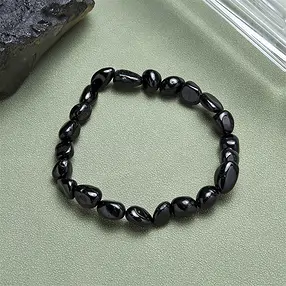Armband, Schörl (stab.), 06-11 x 6-8mm Nuggets | Marco Schreier